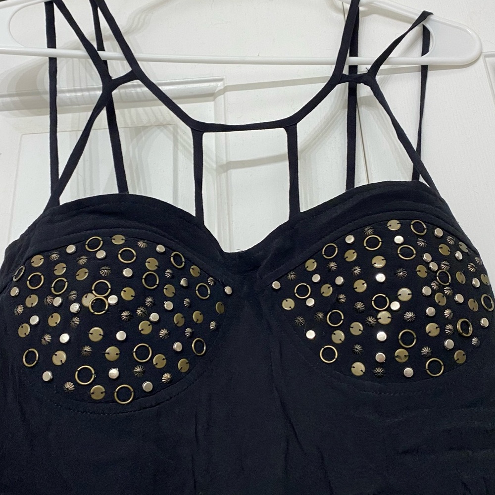 Millau | Black studded dress - Picture 3 of 5